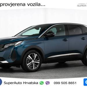 Peugeot 3008 1.2 Pure Tech Allure 131 KS, LED+TEM+KAM+PDC+VIRT+NAVI