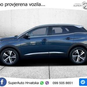 Peugeot 3008 1.5 BlueHDi Aut. GT 131 KS, LED+KAM+GR SJED+VIRT+ASIST