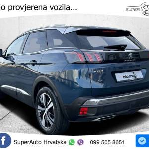 Peugeot 3008 1.5 BlueHDi Aut. GT 131 KS, LED+KAM+GR SJED+VIRT+ASIST