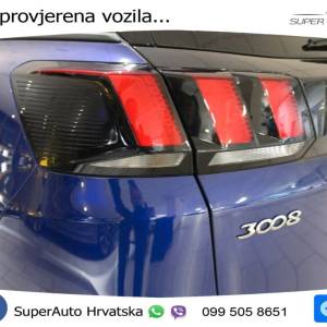 Peugeot 3008 1.5 BlueHDi Aut. Allure 131 KS, TEM+NAVI+GR SJED+VIRT