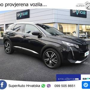 Peugeot 3008 1.5 BlueHDi Aut. GT 131 KS, ACC+360+LED+GR SJED+VIRT+ASIST