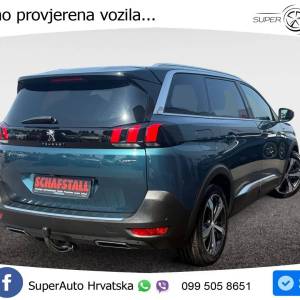 Peugeot 5008 2.0 BlueHDi Aut. GT 177 KS, LED+KAM+GR SJED+PANO+VIRT+ASIST