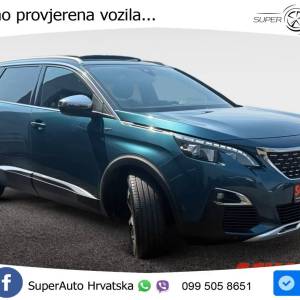 Peugeot 5008 2.0 BlueHDi Aut. GT 177 KS, LED+KAM+GR SJED+PANO+VIRT+ASIST