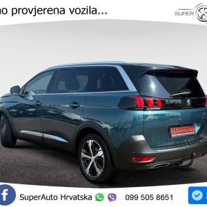 Peugeot 5008 2.0 BlueHDi Aut. GT 177 KS, LED+KAM+GR SJED+PANO+VIRT+ASIST