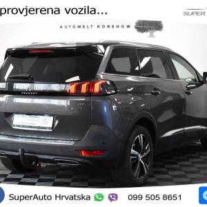 Peugeot 5008 2.0 BlueHDi Aut. GT 177 KS, 7-SJED+ACC+LED+KAM+GR SJED+VIRT+ASIST