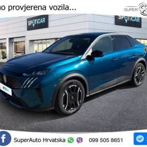 Peugeot e-3008 73 kWh Allure 213 KS, ACC+LED+360+GR SJED+VIRT+ASIST