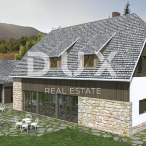 PLITVIČKA JEZERA - Građevinsko zemljište s građevinskim dozvolama za šest kuća