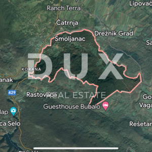 PLITVIČKA JEZERA-Građevinsko zemljište, 19044m2 na eksluzivnoj lokaciji