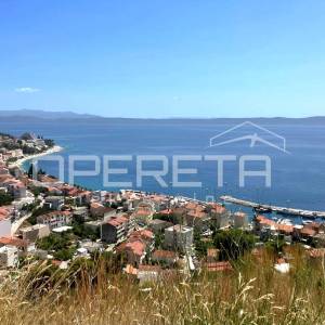 Podgora - poljoprivredno zemljište s panoramskim pogledom 