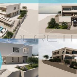Podstrana, okolica Splita, Ekskluzivna privatna  4BDR villa s pogledom na more o