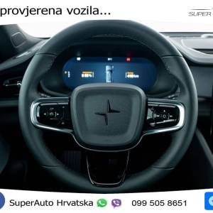 Polestar 2 Long Range Dual Motor 82 kWh 412 KS, ACC+LED+360+GR SJED+VIRT+PANO