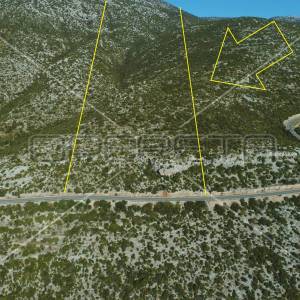 Poljoprivredno zemljište sa pogledom na more, 15 ha, Orebić, Pelješac
