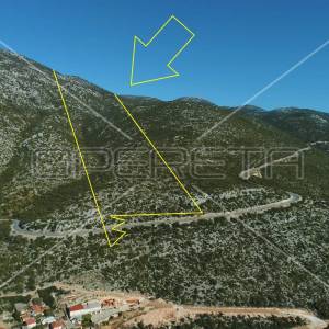 Poljoprivredno zemljište sa pogledom na more, 15 ha, Orebić, Pelješac
