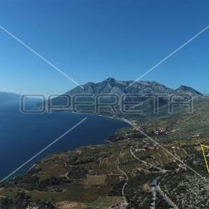 Poljoprivredno zemljište sa pogledom na more, 15 ha, Orebić, Pelješac
