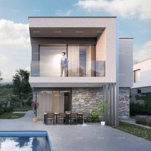 POMER - Prodaja građevinskog zemljišta blizu mora / projekt za 3 premium vile
