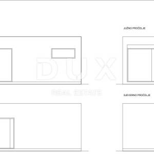 POREČ - građevinsko zemljište 1000m2 S GRAĐEVNOM DOZVOLOM!!!, 500m od mora