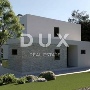 POREČ, KAŠTELIR - građevinsko zemljište 700m2 S GRAĐEVINSKOM DOZVOLOM!! za villu s bazenom