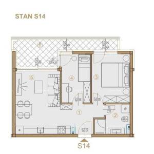 Poreč, stambeno poslovni objekt u gradnji sa apartmanima i podzemnim garažama