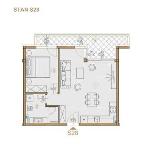 Poreč, stambeno poslovni objekt u gradnji sa apartmanima i podzemnim garažama
