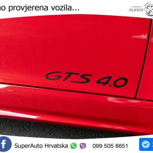 Porsche 718 Boxster GTS 4.0 PDK 400 KS, LED+KAM+GR SJED+CHRONO+BOSE