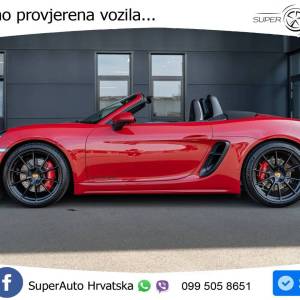 Porsche 718 Boxster GTS 4.0 PDK 400 KS, LED+KAM+GR SJED+CHRONO+BOSE