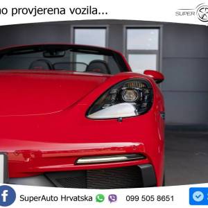 Porsche 718 Boxster GTS 4.0 PDK 400 KS, LED+KAM+GR SJED+CHRONO+BOSE