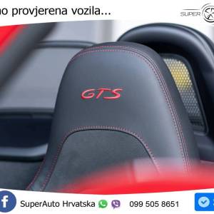 Porsche 718 Boxster GTS 4.0 PDK 400 KS, LED+KAM+GR SJED+CHRONO+BOSE