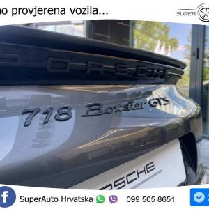 Porsche 718 Boxster GTS 4.0 PDK 400 KS, LED+KAM+GR SJED+CHRONO+BOSE