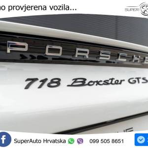Porsche 718 Boxster GTS 4.0 PDK 400 KS, LED+KAM+GR SJED+CHRONO+BOSE