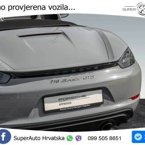 Porsche 718 Boxster GTS 4.0 PDK 400 KS, ACC+LED+KAM+GR SJED+CHRONO+BOSE