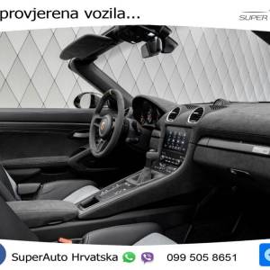 Porsche Boxster 718 Spyder RS Weissach Pack 500 KS, ZRAČNI+LED+KAM