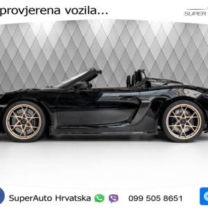 Porsche Boxster 718 Spyder RS Weissach Pack 500 KS, ZRAČNI+LED+KAM