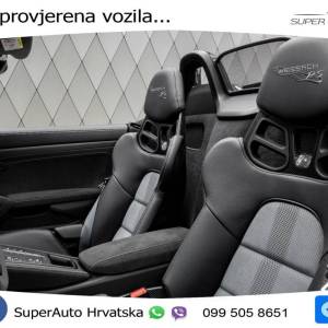 Porsche Boxster 718 Spyder RS Weissach Pack 500 KS, ZRAČNI+LED+KAM