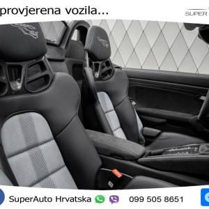 Porsche Boxster 718 Spyder RS Weissach Pack 500 KS, ZRAČNI+LED+KAM