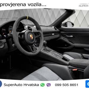 Porsche Boxster 718 Spyder RS Weissach Pack 500 KS, ZRAČNI+LED+KAM