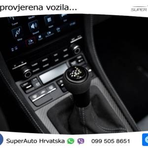 Porsche Boxster 718 Spyder RS Weissach Pack 500 KS, ZRAČNI+LED+KAM