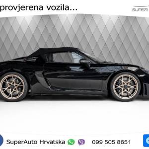 Porsche Boxster 718 Spyder RS Weissach Pack 500 KS, ZRAČNI+LED+KAM