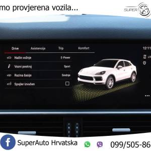 Porsche Cayenne E-Hybrid Coupé 3.0 V6 Tiptronic S 462 KS, ZRAČNI+PANO+360+BOSE