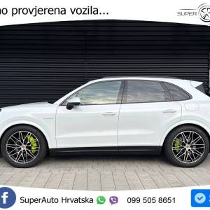 Porsche Cayenne E-Hybrid 3.0 470 KS, ZRAČNI+ACC+360+MATRIX+GR SJED+PANO+CHRONO