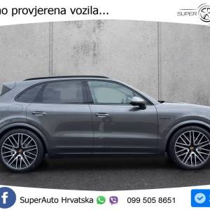 Porsche Cayenne E-Hybrid  3.0 470 KS, ZRAČNI+ACC+360+MATRIX+GR SJED+PANO+CHRONO
