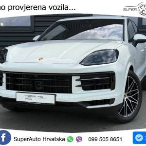 Porsche Cayenne E-Hybrid  3.0 470 KS, ZRAČNI+ACC+360+MATRIX+GR SJED+PANO+CHRONO