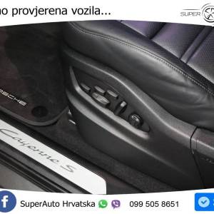 Porsche Cayenne S 3.0 E-Hybrid 519 KS,  ZRAČNI+ACC+MATRIX+360+4xGR SJED+CHRONO