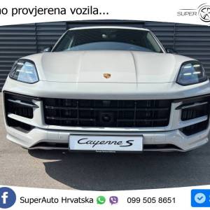 Porsche Cayenne S 3.0 E-Hybrid 519 KS, ZRAČNI+ACC+MATRIX+360+GR SJED+CHRONO