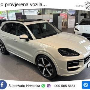 Porsche Cayenne S 3.0 E-Hybrid 519 KS, ZRAČNI+ACC+MATRIX+360+4xGR SJED+CHRONO