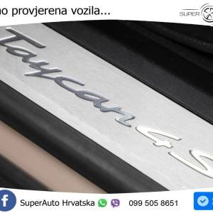 Porsche Taycan 4S 571 KS, ZRAČNI+ACC+360+MATRIX+GR SJED+PANO+HEAD+BOSE+CHRONO