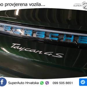 Porsche Taycan 4S 598 KS, ZRAČNI+ACC+360+MATRIX+4xGR SJED+PANO+HEAD+BOSE+CHRONO