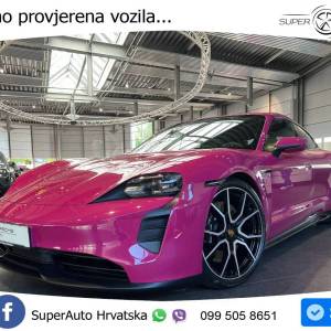 Porsche Taycan GTS 598 KS, ZRAČNI+ACC+KAM+MATRIX+4xGR SJED+PANO+BURM+CHRONO