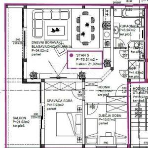 PRIVLAKA, ZADAR - S5 PRILIKA! Useljivi stanovi novogradnja