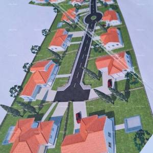 Prodaja- građevinska zemljišta s projektom, Loborika!