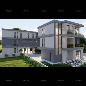 PRODAJA GRAĐEVINSKOG ZEMLJIŠTA S PROJEKTOM ZA LUKSUZNU KUĆU S BAZENOM